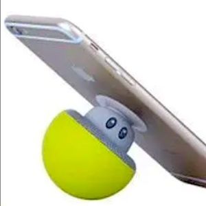 Bluetooth Speaker & Cell Phone Stand - Turquoise, Pink or Lime Green